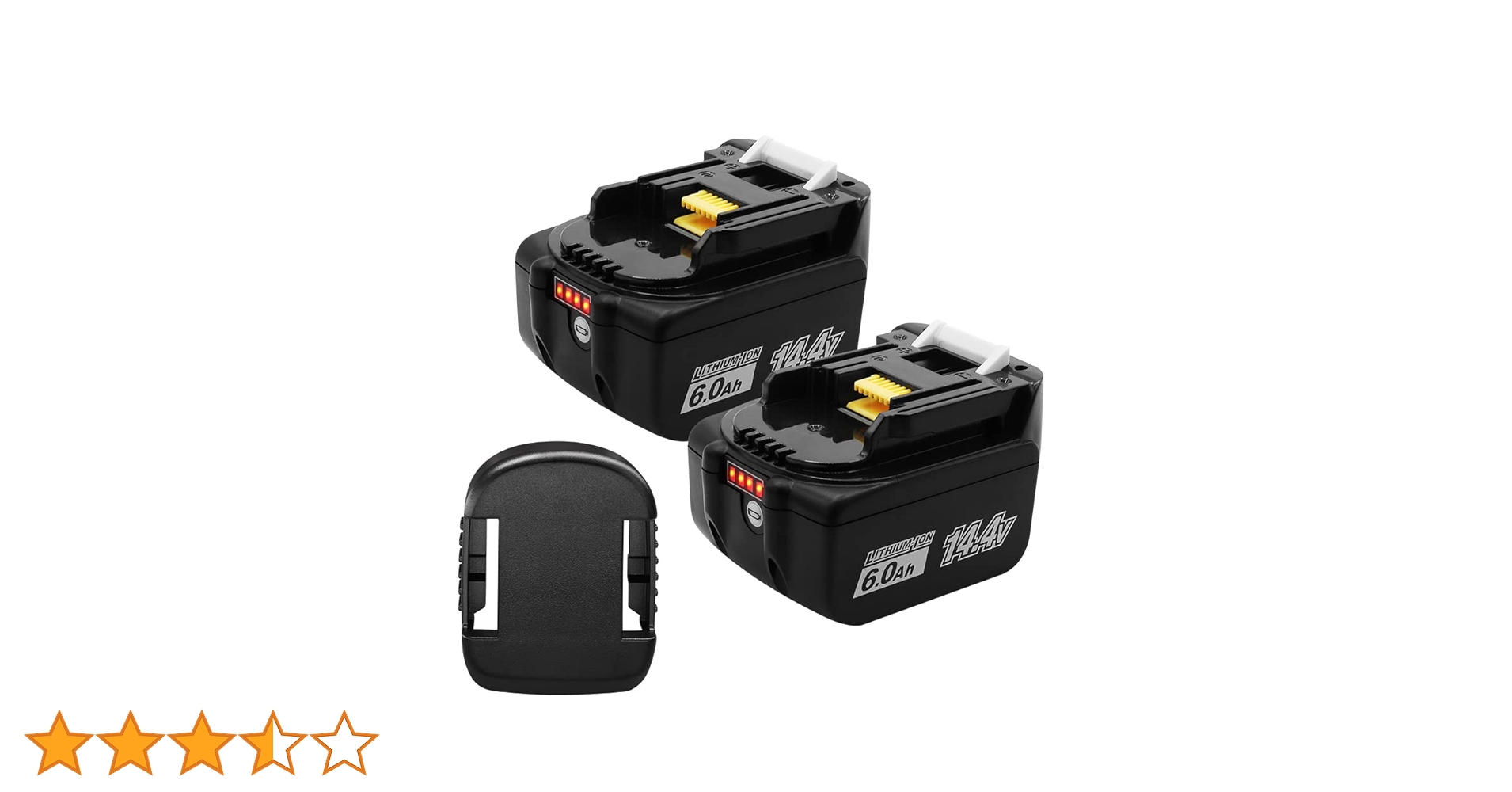 マキタ　14V バッテリー　未使用 2個セット マキタ 互換品 14.4V バッテリー BL1460B 2個セット 6.0Ah
